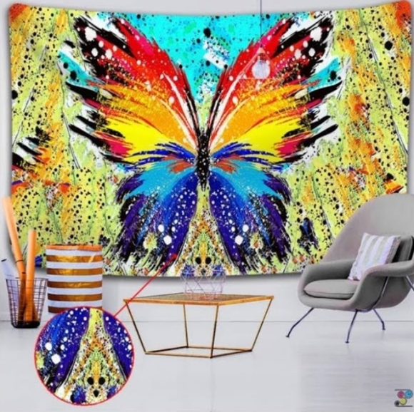 Other - Abstract Butterfly Tapestry